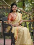 MODERN COTTON SILK WEAVING WORK SAREE WITH UNSTITCHED BLOUSE FESTIVE WEAR WHOLESALE PRICE ETHNIC GARMENT (1)