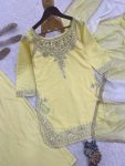 MODERN CREPE SILK EMBROIDERY SEQUENCE WORK WITH APPLE CUT WORK TOP PALAZZO WITH DUPATTA WEDDING WEAR WHOLESALE PRIC ETHNIC GARMENT (9)