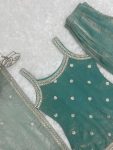 MODERN FENDY SILK EMBROIDERY SEQUENCE DORI AND JARI WORK TOP PALAZZO WITH DUPATTA FESTIVE WEAR WHOLESALE PRICE ETHNIC GARMENT (5)