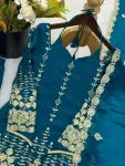 MODERN FENDY SILK EMBROIDERY SEQUENCE WORK TOP PALAZZO WITH DUPATTA FESTIVE WEAR WHOLESALE PRICE ETHNIC GARMENT (5)