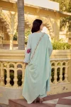 MODERN GEORGETTE BUTTI WITH EMBROIDERY WORK TOP BOTTOM WITH DUPATTA FESTIVE WEAR WHOLESALE PRICE ETHNIC GARMENT (13)