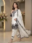 MODERN GLASS ROMAN SEQUENCE EMBROIDERY WITH CUT WORK TOP PATIYALA WITH DUPATTA FESTIVE WEAR WHOLESALE PRICE ETHNIC GARMENT (4)