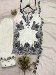 MODERN GLASS ROMAN SEQUENCE EMBROIDERY WITH CUT WORK TOP PATIYALA WITH DUPATTA FESTIVE WEAR WHOLESALE PRICE ETHNIC GARMENT (4)