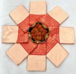 MODERN LICHI SILK JACQUARD WORK SAREE WITH UNSTITCHED BLOUSE FESTIVE WEAR WHOLESALE PRICE ETHNIC GARMENT (3)