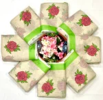 MODERN LINEN COTTON FLOWERS DIGITAL PRINTED WORK SAREE WITH UNSTITCHED BLOUSE FESTIVE WEAR WHOLESALE PRICE ETHNIC GARMENT (6)