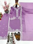 MODERN MUL CHANDERI EMBROIDERY SEQUENCE WORK TOP PALAZZO WITH DUPATTA FESTIVE WEAR WHOLESALE PRICE ETHNIC GARMENT (6)