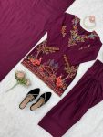 MODERN RAYON HEAVY THREAD WORK TOP PATIYALA WITH DUPATTA WEDDING WEAR WHOLESALE PRICE ETHNIC GARMENT (8)