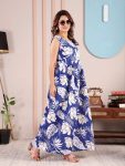 MODERN RAYON PRINTED WORK GOWN FESTIVE WEAR WHOLESALE PRICE ETHNIC GARMENT (10)