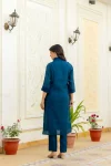 MODERN ROMAN SILK CHIKAN KARI WORK TOP BOTTOM WITH DUPATTA FESTIVE WEAR WHOLESALE PRICE ETHNIC GARMENT (34)