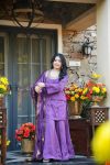 MODERN SILK CREPE SEQUENCE CODING EMBROIDERY WORK TOP PALAZZO WITH DUPATTA FESTIVE WEAR WHOLESALE PRICE ETHNIC GARMENT (2)
