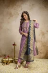 MODERN VETICAN SEQUENCE CODING EMBROIDERY WORK TOP BOTTOM WITH DUPATTA FESTIVE WEAR WHOLESALE PRICE ETHNIC GARMENT (9)