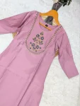 MODERN VETICAN SEQUENCE CODING EMBROIDERY WORK TOP BOTTOM WITH DUPATTA FESTIVE WEAR WHOLESALE PRICE ETHNIC GARMENT (9)