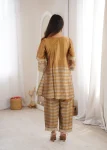 NEW ARRIVAL 2 TONE TISSUE CODING EMBROIDERED & MIRROR WORK LACE WORK TOP BOTTOM WITH BATWA PARTY WEAR WHOLESALE PRICE ETHNIC GARMENT (5)