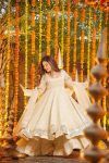 NEW ARRIVAL CHINON SILK FOIL WORK GOWN PALAZZO WITH DUPATTA FESTIVE WEAR WHOLESALE PRICE ETHNIC GARMENT (2)