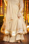 NEW ARRIVAL CHINON SILK FOIL WORK GOWN PALAZZO WITH DUPATTA FESTIVE WEAR WHOLESALE PRICE ETHNIC GARMENT (2)