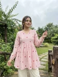 NEW ARRIVAL COTTON HEART EMBROIDERED WORK TOP PENT SET CASUAL WEAR WHOLESALE PRICE ETHNIC GARMENT (6)