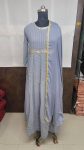 NEW ARRIVAL FAUX EMBROIDERY WORK GOWN WITH DUPATTA FESTIVE WEAR WHOLESALE PRICE ETHNIC GARMENT (3)