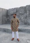 NEW ARRIVAL JACQUARD DIGITAL PRINT WORK MEN’S KURTA PAYJAMA FESTIVE WEAR WHOLESALE PRICE ETHNIC GARMENT (18)