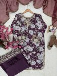 NEW ARRIVAL MUSLIN COTTON SEQUENCE & ZARI & THREAD EMBROIDERY WITH DIGITAL PRINT WORK TOP PALAZZO WITH DUPATTA FESTIVE WEAR WHOLESALE PRICE ETHNIC GARMENT (7)