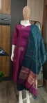 RICH LOOK ART SILK WEAVING WORK TOP BOTTOM WITH DUPATTA FESTIVE WEAR WHOLESALE PRICE ETHNIC GARMENT (4)