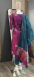 RICH LOOK ART SILK WEAVING WORK TOP BOTTOM WITH DUPATTA FESTIVE WEAR WHOLESALE PRICE ETHNIC GARMENT (4)
