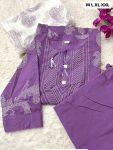 RICH LOOK COTTON PRINT WITH MIRROR WORK TOP BOTTOM WITH DUPATTA FESTIVE WEAR WHOLESALE PRICE ETHNIC GARMENT (3)