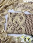 RICH LOOK COTTON PRINT WORK TOP BOTTOM WITH DUPATTA CASUAL WEAR WHOLESALE PRICE ETHNIC GARMENT (14)