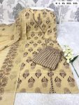 RICH LOOK COTTON PRINT WORK TOP BOTTOM WITH DUPATTA CASUAL WEAR WHOLESALE PRICE ETHNIC GARMENT (14)