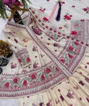 RICH LOOK CREPE SILK MULTI COTTON DHGA WITH 5 MM EMBROIDERY WORK TOP PALAZZO WITH DUPATTA FESTIVE WEAR WHOLESALE PRICE ETHNIC GARMENT (2)
