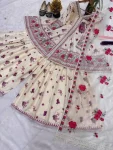 RICH LOOK CREPE SILK MULTI COTTON DHGA WITH 5 MM EMBROIDERY WORK TOP PALAZZO WITH DUPATTA FESTIVE WEAR WHOLESALE PRICE ETHNIC GARMENT (2)