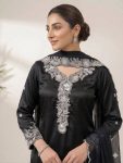 RICH LOOK FRENCH CREPE SEQUENCE EMBROIDERY WORK TOP PALAZZO WITH DUPATTA FESTIVE WEAR WHOLESALE PRICE ETHNIC GARMENT (10)