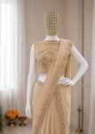 RICH LOOK GEORGETTE EMBROIDERY SEQUENCE WORK LEHENGA SAREE WITH STITCHED BLOUSE AND ATTACHED PALLU PARTY WEAR WHOLESALE PRICE ETHNIC GARMENT (6)