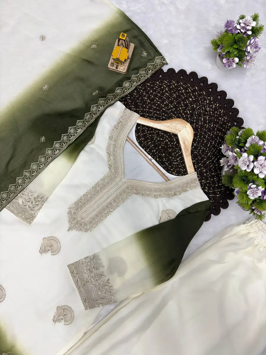RICH LOOK GEORGETTE EMBROIDERY WORK TOP PALAZZO WITH DUPATTA FESTIVE WEAR WHOLESALE PRICE ETHNIC GARMENT (7)