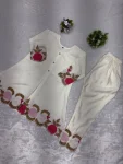 RICH LOOK MUL CHANDERI EMBROIDERY WORK CO-ORD SET OFFICE WEAR WHOLESALE PRICE ETHNIC GARMENT (1)