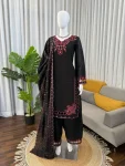 RICH LOOK MUL CHANDERI THREAD WITH SEQUENCE WORK TOP PATIYALA WITH DUPATTA FESTIVE WEAR WHOLESALE PRICE ETHNIC GARMENT (2)