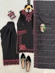 RICH LOOK MUL CHANDERI THREAD WITH SEQUENCE WORK TOP PATIYALA WITH DUPATTA FESTIVE WEAR WHOLESALE PRICE ETHNIC GARMENT (2)