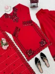 RICH LOOK MUL CHANDERI THREAD WITH SEQUENCE WORK TOP PATIYALA WITH DUPATTA FESTIVE WEAR WHOLESALE PRICE ETHNIC GARMENT (3)