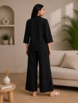 RICH LOOK POLYESTER CRUSH PLAIN CO-ORD SET DAILY WEAR WHOLESALE PRICE ETHNIC GARMENT (2)