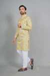 RICH LOOK RAYON DIGITAL PRINT WORK MEN’S KURTA PAYJAMA FESTIVE WEAR WHOLESALE PRICE ETHNIC GARMENT (8)