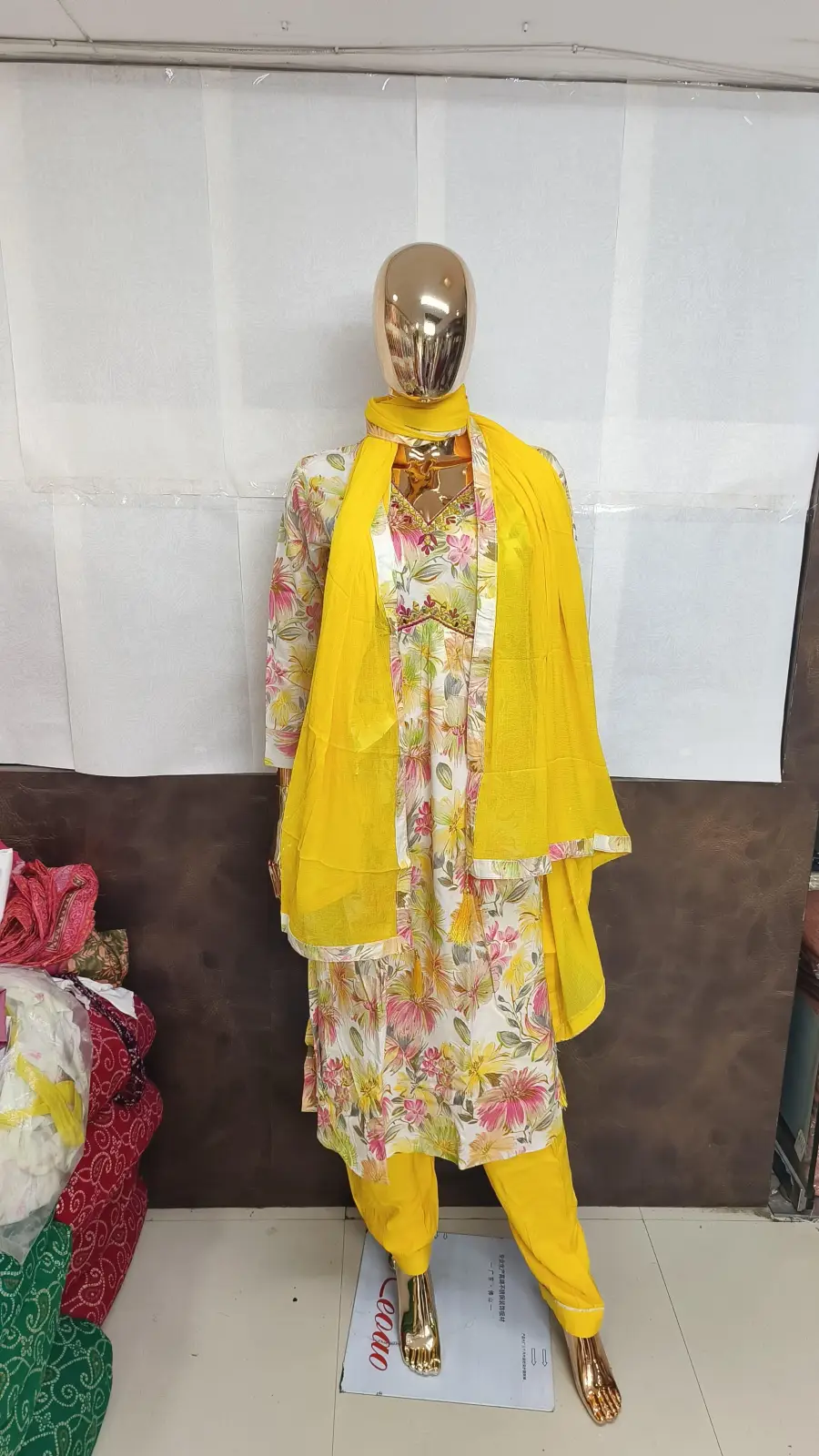 RICH LOOK RAYON DIGITAL PRINT WORK TOP BOTTOM WITH DUPATTA FESTIVE WEAR WHOLESALE PRICE ETHNIC GARMENT (12)
