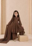 RICH LOOK ROMAN SILK EMBROIDERY WORK GOWN BOTTOM WITH DUPATTA FESTIVE WEAR WHOLESALE PRICE ETHNIC GARMENT (3)