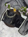 RICH LOOK SATIN SEQUENCE EMBROIDERY WORK TOP PATIYALA WITH DUPATTA FESTIVE WEAR WHOLESALE PRICE ETHNIC GARMENT (2)