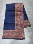 TRENDING BANARASI LICHI SILK JACQUARD WORK SAREE WITH UNSTITCHED BLOUSE FESTIVE WEAR WHOLESALE PRICE ETHNIC GARMENT (11)