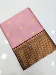 TRENDING BANARASI LICHI SILK JACQUARD WORK SAREE WITH UNSTITCHED BLOUSE FESTIVE WEAR WHOLESALE PRICE ETHNIC GARMENT (27)