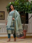 TRENDING BANARASI WEAVING WORK TOP BOTTOM WITH DUPATTA FESTIVE WEAR WHOLESALE PRICE ETHNIC GARMENT (9)