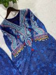TRENDING CREPE SILK PRINTED WITH TUSSLES WORK CO-ORD SET FESTIVE WEAR WHOLESALE PRICE ETHNIC GARMENT (3)