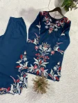 TRENDING FRENCH CREPE EMBROIDERY AND CUT WORK CO-ORD SET CASUAL WEAR WHOLESALE PRICE ETHNIC GARMENT (2)