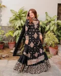TRENDING GEORGETTE EMBROIDERED SEQUENCE WORK TOP SHARARA WITH DUPATTA FESTIVE WEAR WHOLESALE PRICE ETHNIC GARMENT (3)