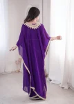 TRENDING GEORGETTE LACE ON BORDER & MIRROR LACE ON PALLU HANGING WORK DUAL STYLE READY TO WEAR SAREE WITH STITCHED BLOUSE PARTY WEAR WHOLESALE PRICE ETHNIC GARMENT (5)