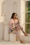 TRENDING POLY COTTON NATURAL DIGITAL PRINT WORK CO-ORD SET DAILY WEAR WHOLESALE PRICE ETHNIC GARMENT (3)